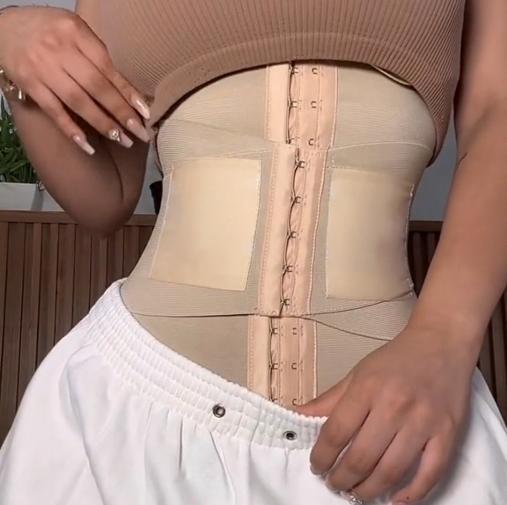 Curvy Faja Slimming Waist Trainer Body Shaper Corset Shapewear